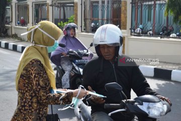 2.500 masker dibagikan untuk cegah dampak kabut asap Aceh Barat