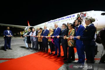 Bandara Ngurah Rai sambut penerbangan perdana Turkish Airlines