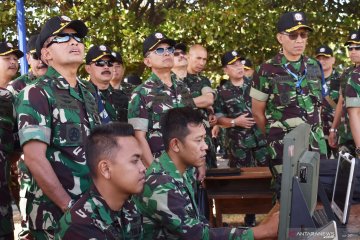 Latihan perang elektronika TNI AU