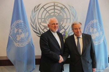 Pertemuan Sekjen PBB dan Menlu Iran di New York