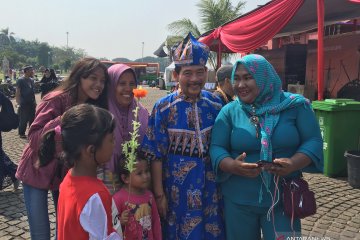 Bang Madit turut Lebaran Betawi di Monas