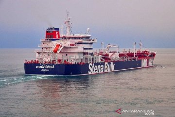 Kantor berita Tasnim posting video mengenai kapal tanker Inggris