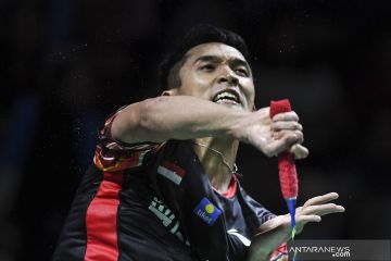 Jonatan sebut kurang adaptasi hingga telan kekalahan babak pertama