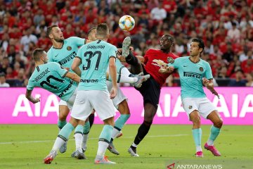 Manchester United menang tipis atas Inter Milan 1-0 di turnamen pramusim Internasional Champions Cup 2019