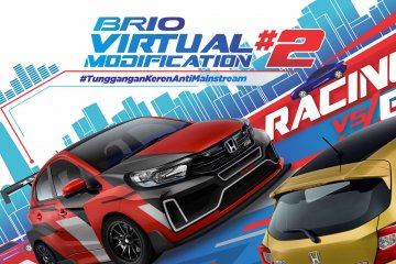 Kontes modifikasi virtual Honda Brio usung tema "Racing vs Elegan"