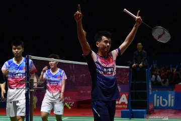 Juara ganda campuran Indonesia Open