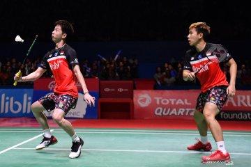 Kevin/Marcus ditaklukkan peringkat lima di Thailand Open