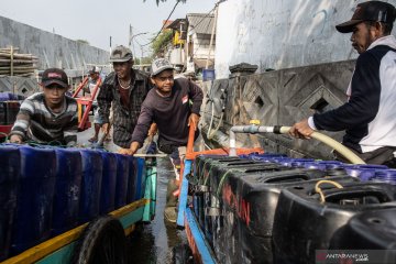 Selama PSBB konsumsi air di DKI Jakarta turun