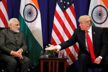 Trump ingin tingkatkan penjualan peralatan militer ke India