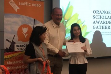 Nuffic Neso lepas 30 penerima beasiswa Orange Tulip ke Belanda