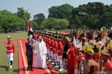 Putra Mahkota Abu Dhabi kunjungi Istana Kepresidenan Bogor