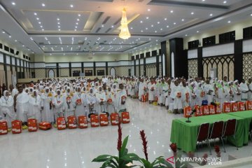 450 calon haji Sultra berangkat dari Makassar