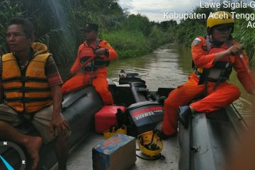 Tim SAR Kutacane cari seorang anak diduga jatuh ke sungai