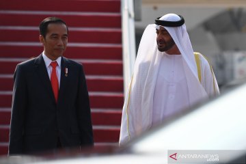 Presiden Jokowi sambut Putra Mahkota Abu Dhabi Sheikh Mohamed Bin Zayed Al Nahyan