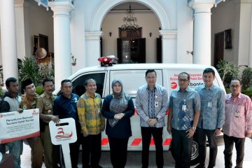 Bank Banten serahkan bantuan untuk korban tsunami Pandeglang