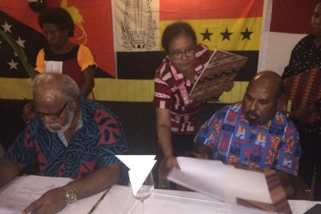 Papua--Madang PNG tandatangani nota kesepahaman provinsi kembar