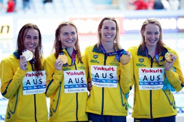 Rekor dunia pecah lagi, kali ini oleh tim renang putri Australia