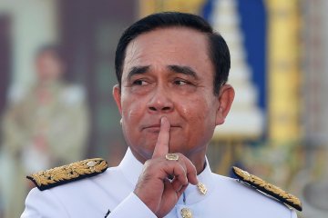 PM Prayuth tidak akan mundur dari jabatannya meskipun didesak massa