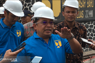 Cegah kekeringan, BBWSCC tinjau perbaikan Bendung Pasar Baru Cisadane