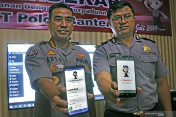 Peluncuran aplikasi laporan polisi