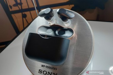 Earphone nirkabel Sony WF-1000XM3 tawarkan baterai tahan lama