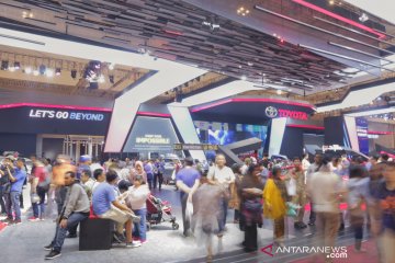 Pameran belum usai, Toyota sudah kumpulkan 5.000 pemesanan mobil