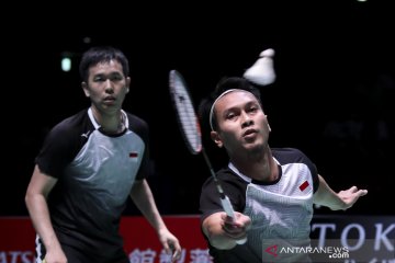 Ahsan/Hendra bertemu Marcus/Kevin di  final Japan Open