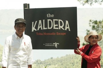 Jokowi ingin kawasan "The Kaldera Toba Nomadic" cepat dikembangkan
