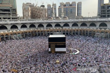 Masjidil Haram makin padat jelang puncak musim haji