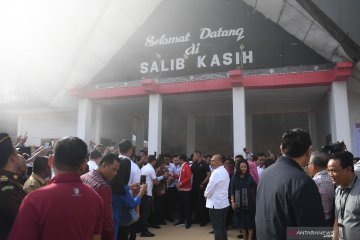Presiden Jokowi kunjungi Taman Wisata Salib Kasih