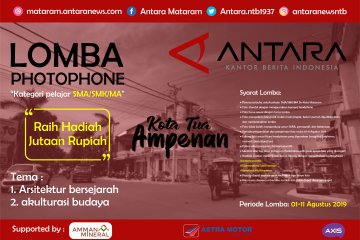 Semarakkan HUT RI, Antara Biro NTB selenggarakan lomba "photophone"