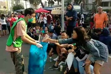 Enam komunitas kampanye peduli sampah