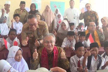 Komite 60 Tahun Jepang-Indonesia bangun kembali sekolah di Sulteng