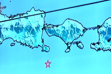 Kekuatan gempa susulan di Bali terus mengecil