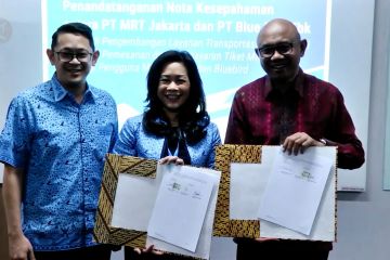 PT MRT Jakarta dan Blue Bird memulai studi integrasi transportasi