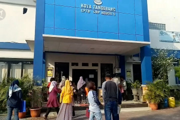 Warga di lingkungan sekolah manfaatkan sistem zonasi