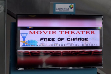 Bandara Internasional Kualanamu sediakan bioskop mini gratis