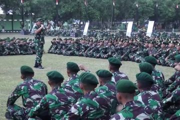 Panglima TNI berikan semangat pasukan penjaga perbatasan