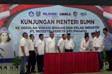 PT. INKA siapkan  tenaga kerja terampil dari SMK