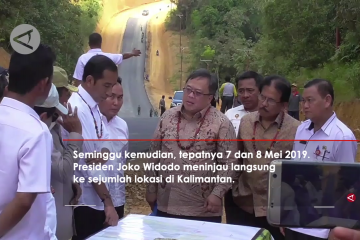 Presiden Jokowi : Saya sampaikan dari dulu ibu kota pindah ke Kalimantan