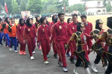 2.125 pelajar bertanding di Porismas Setukpa Sukabumi