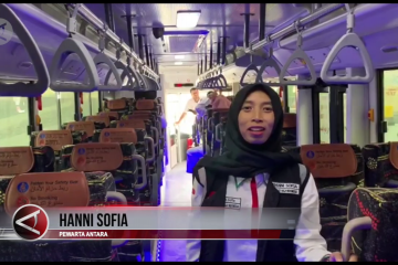 Bus shalawat siap layani jamaah haji Indonesia