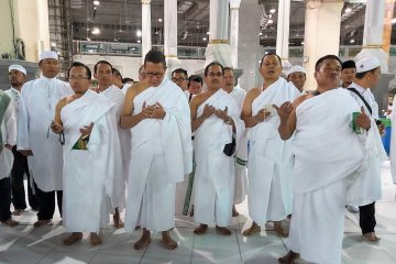 Delegasi Amirul Hajj Indonesia tiba di Mekkah tunaikan umrah wajib