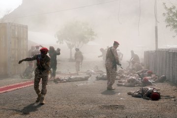 Belasan tentara tewas dalam serangan di Yaman selatan