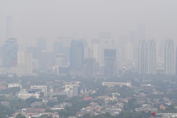 Minggu siang, kualitas udara di Jakarta nomor empat terburuk di dunia