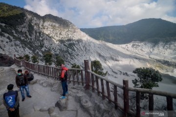 Wisata Gunung Tangkuban Parahu kembali dibuka