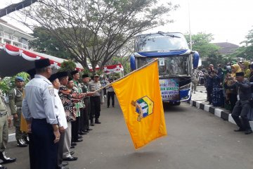 Wali Kota Serang lepas keberangkatan 108 calon haji