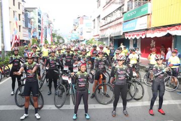 Jelajah sepeda nusantara 2019 singgahi Ambon