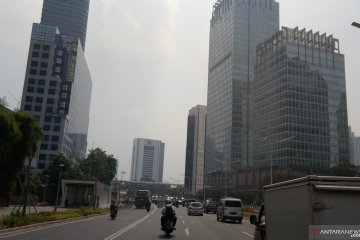 Kamis, Cuaca cerah warnai pagi Jakarta
