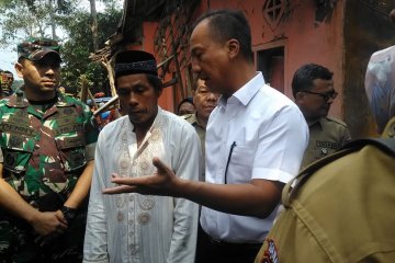 Mensos perkuat program kampung siaga bencana di Pandeglang